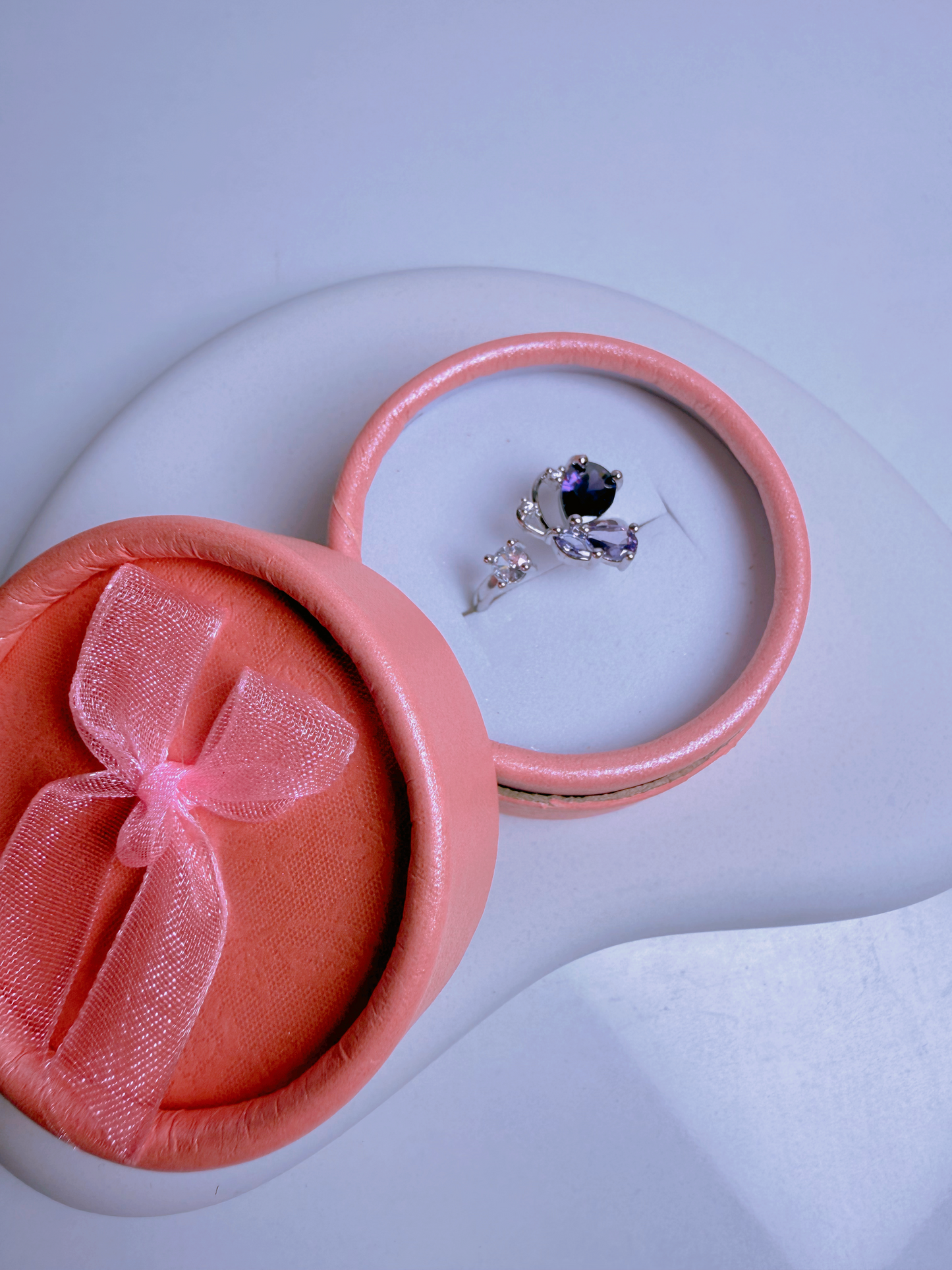 Butterfly Ring-Purple