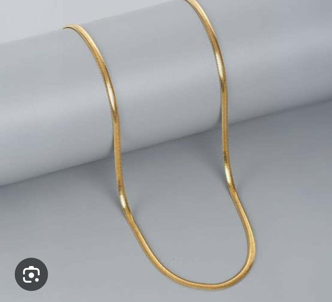 18k Gold Plated snake Chain