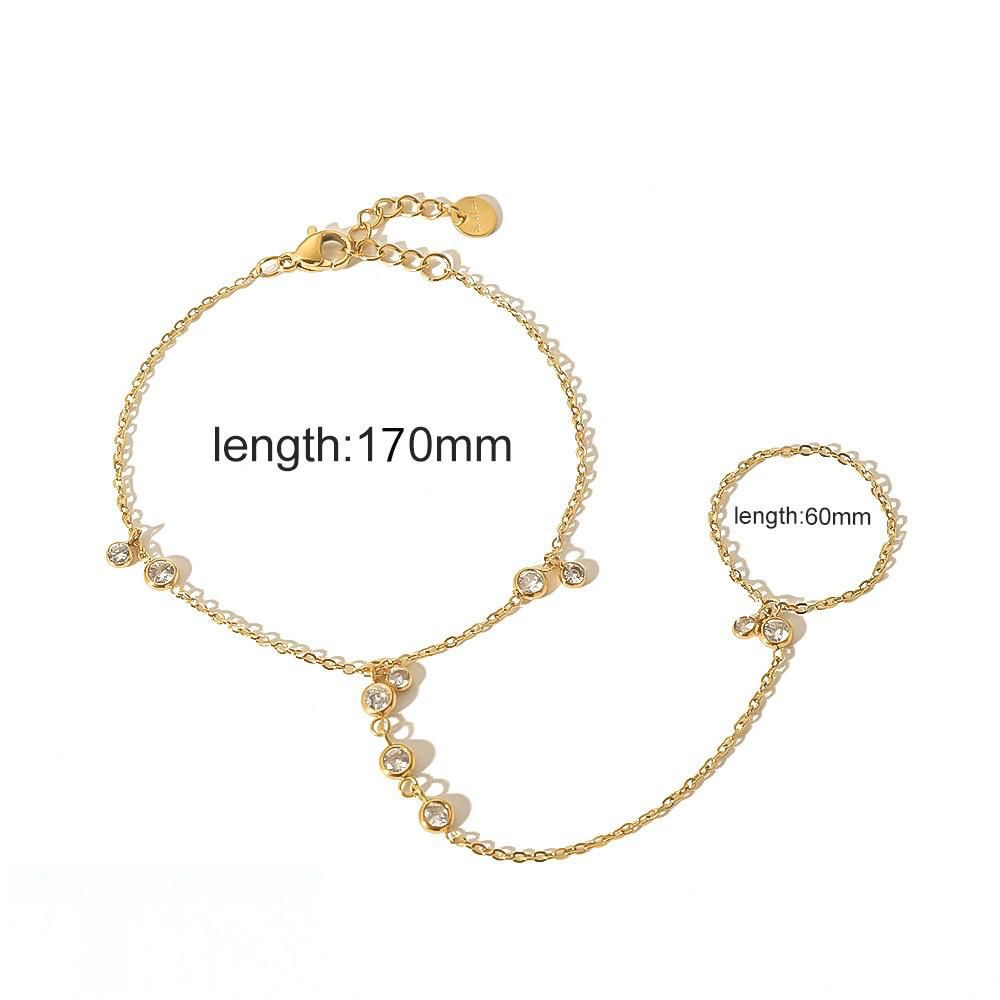 Minimal Dainty Hand Chain