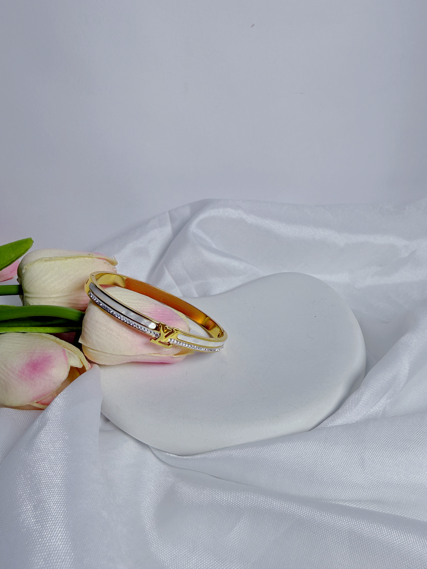 LV Brand Inspired Bracelet