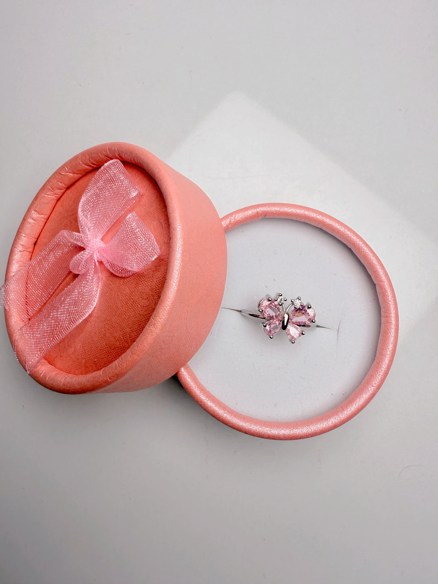 Dreamy Butterfly Ring-Pink