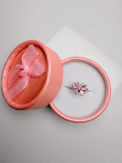 Dreamy Butterfly Ring-Pink
