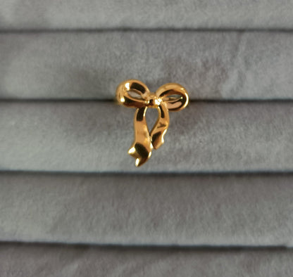 Gold plated Bow Ring