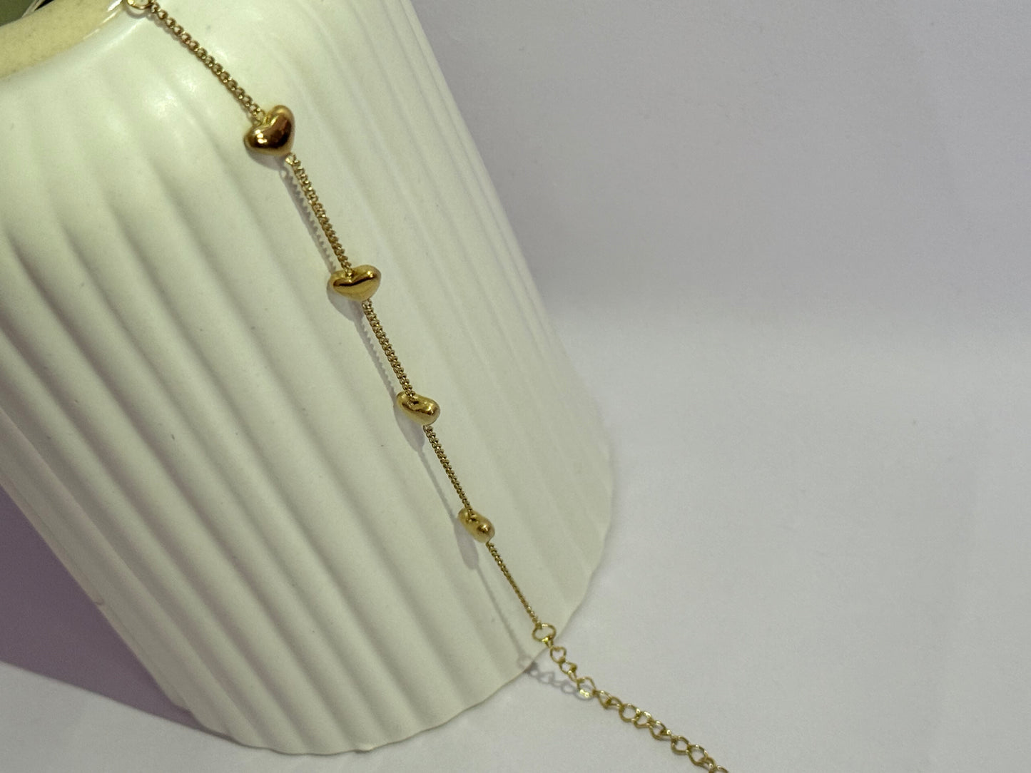 Sweet Heart Charm Bracelet