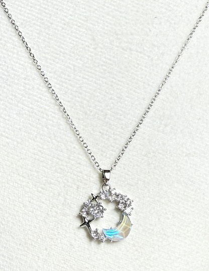 Star and Moon Necklace