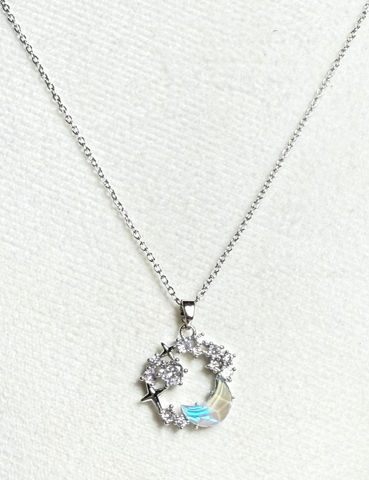 Star and Moon Necklace