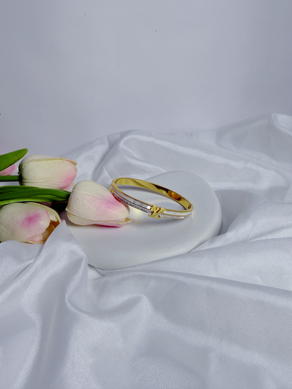 LV Brand Inspired Bracelet