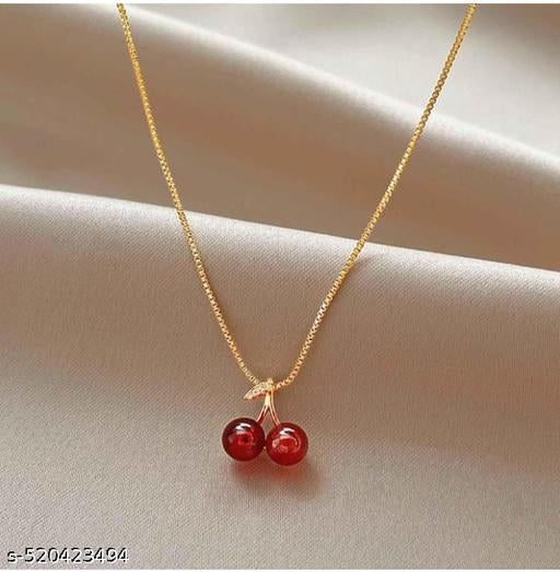 The Red Cherry Necklace