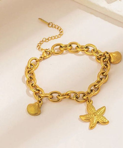 Star-fish Charm Bracelet