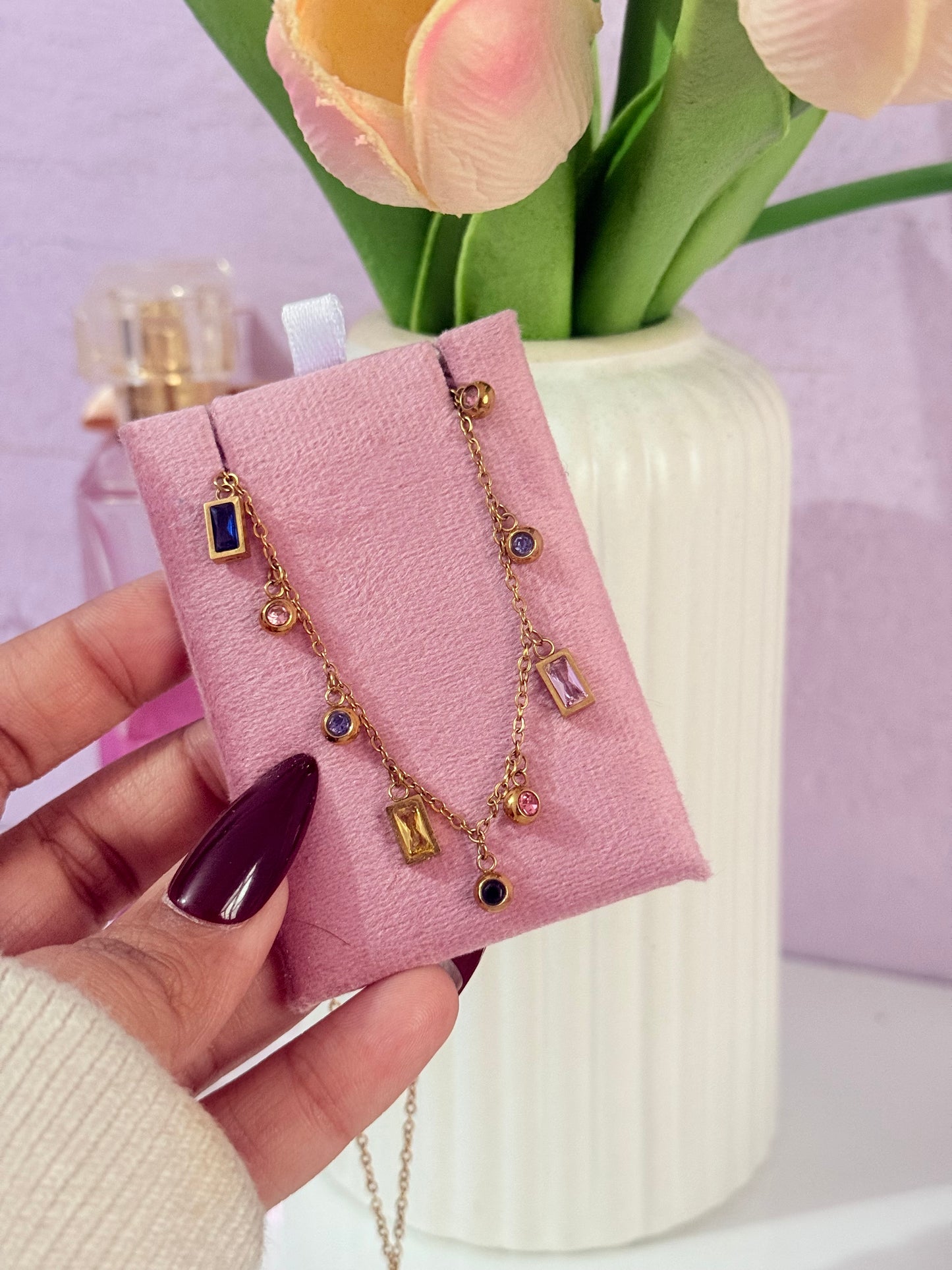 Rainbow Dainty Chain