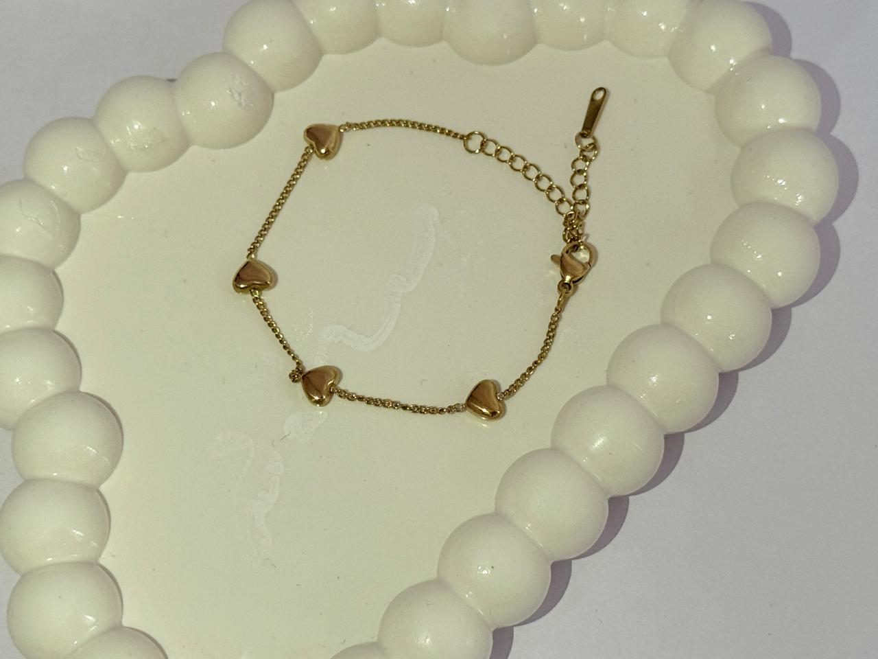 Sweet Heart Charm Bracelet