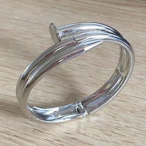 Nail Shape Adjustable Cuff Kada