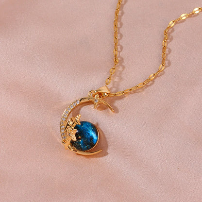 Blue Moon Necklace