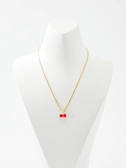 The Red Cherry Necklace
