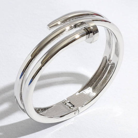 Nail Shape Adjustable Cuff Kada