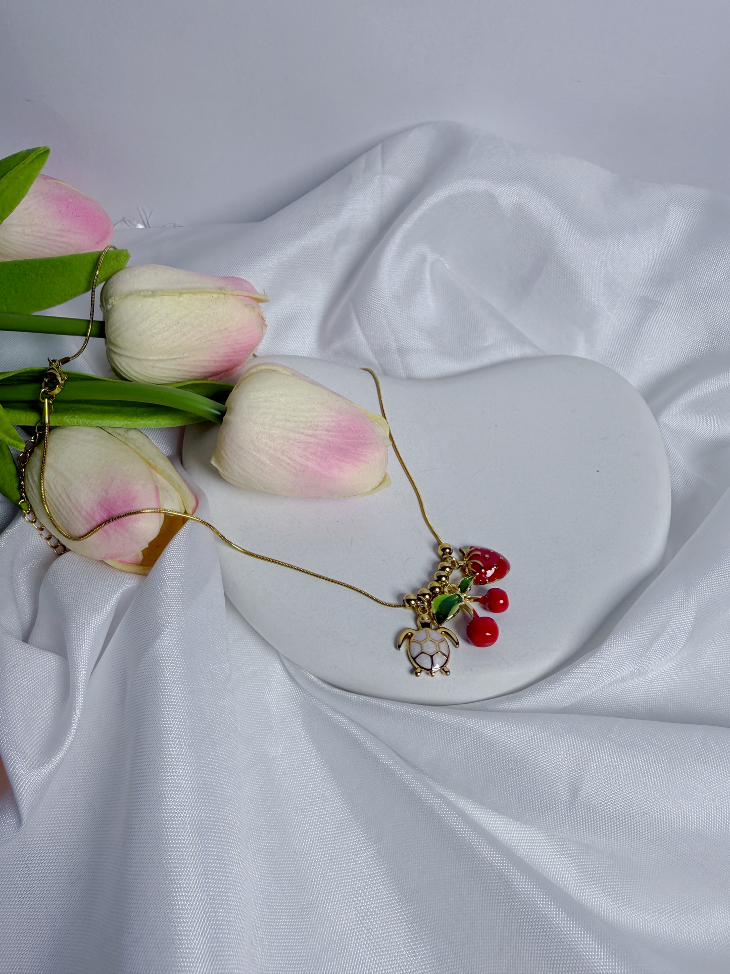 Turtle Charm Necklace