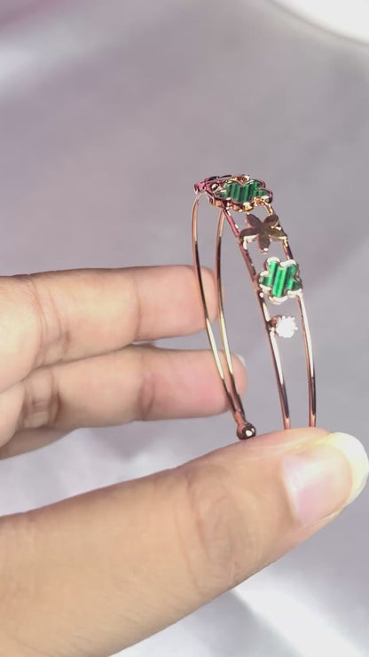 Green Clover Fancy Kada