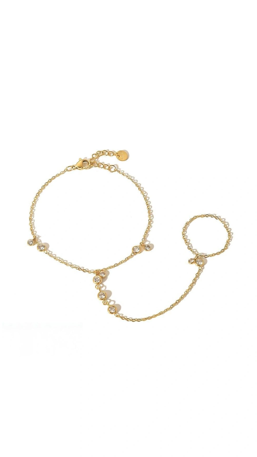 Minimal Dainty Hand Chain