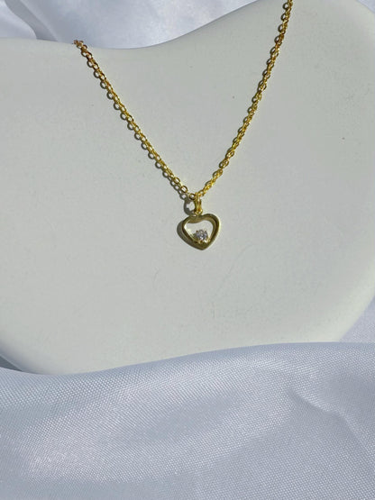 Minimal Heart Pendant